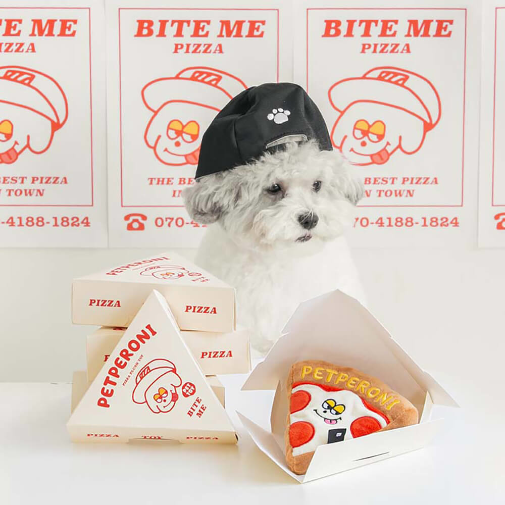 Bite Me寵物造型玩具-臘辣Pizza