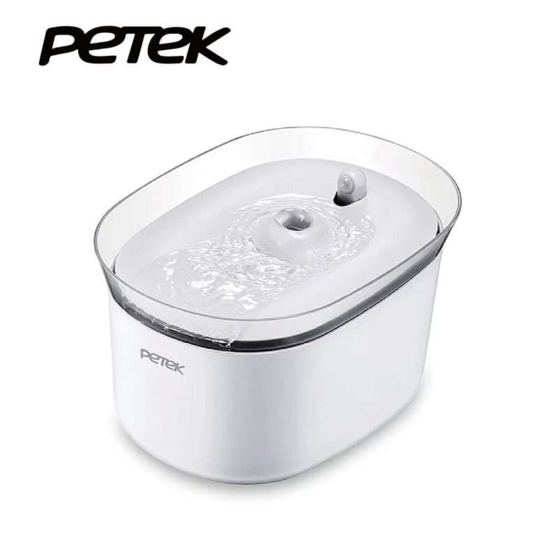 【PETEK 科技養寵】智能寵物飲水機 W25/智能出水/活性碳過濾
